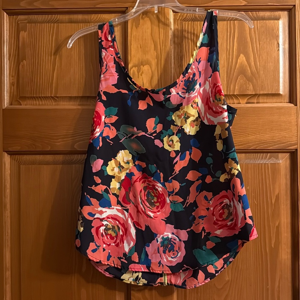 Flowered blouse